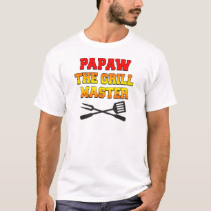 T-shirt Papaw The Grill Master