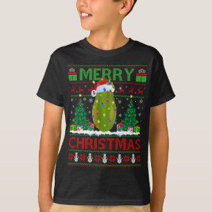 T-shirt Papaya Fruit Amoureux Xmas Arbre Laid Père Noël Pa