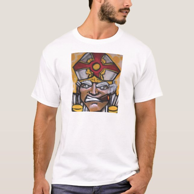 T-shirt pape de bataille par le piklz (Devant)