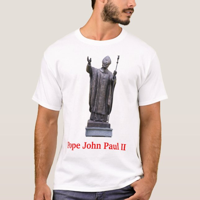 T-shirt Pape Jean Paul II (Devant)