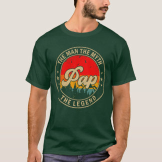 T-shirt Paphe Manhe Mythhe Légende Vintage Rétro pour Gran