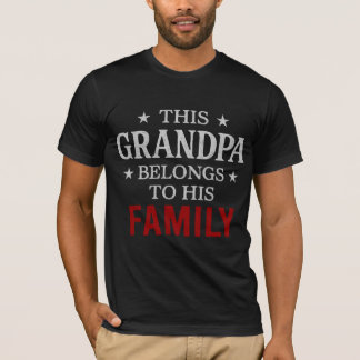T-shirt Papi appartient à sa famille - Un patriarche audac