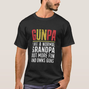T-shirt Papi comme un grand-père normal mais plus amusant 