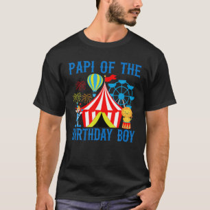 T-shirt Papi de l'Anniversaire pour Boy Ringmaster Circus 