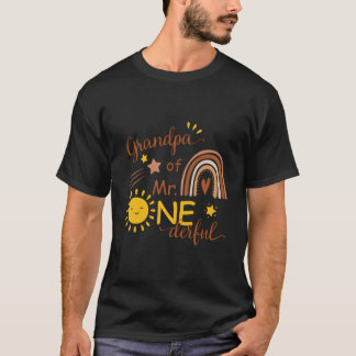 T-shirt Papi de M. One-Derful Py Boho Soleil 1er