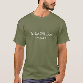 T-shirt « Papi depuis 207 | Cadeau pour futur papi