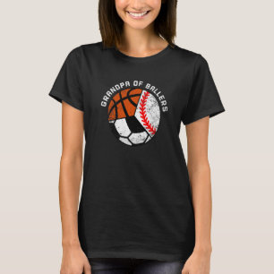 T-shirt Papi des joueurs de basket-ball de baseball de Gra