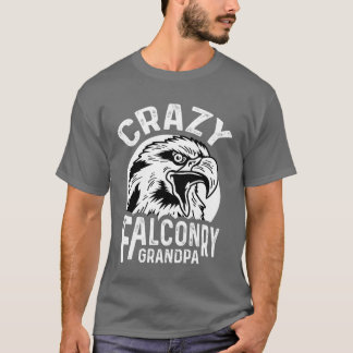 T-shirt Papi fauconnerie folle cadeau de biologiste de la 