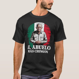 T-shirt Papi L'Ancêtre Le Plus Génial Drapeau Mexicain