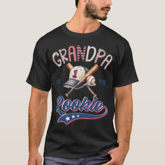 T-shirt Papi Recrue De L'année Garçon 1er Anniversaire
