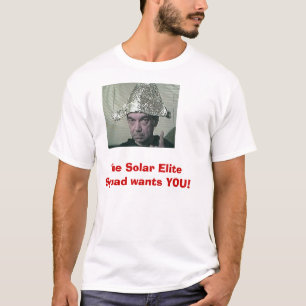 T-shirt Papier d'aluminium, DESSUS !