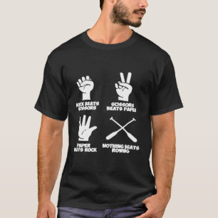 T-shirt Papier de roche Rien ne bat l'aviron