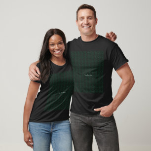 T-shirt Papier d'emballage coloré avec un motif extensible