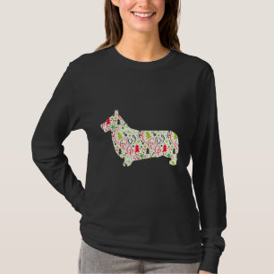 T-shirt Papier d'enveloppement pour chien Pembroke Welsh C