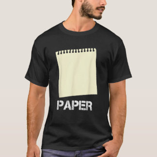 T-shirt Papier Édition Papier papier Ciseaux papier corres