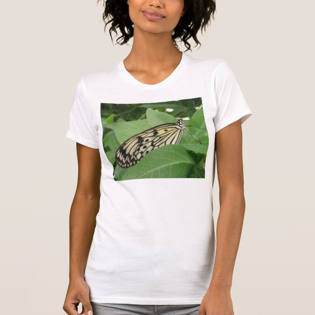 T-shirt Papier papillon papillon Macro T Chemise (Devant)