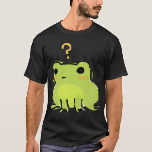 T-shirt Papier peint de grenouille mignonne (8)