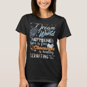 T-shirt Papier peint Dream World sans chocolat