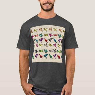 T-shirt Papier pliable Origami Art 1
