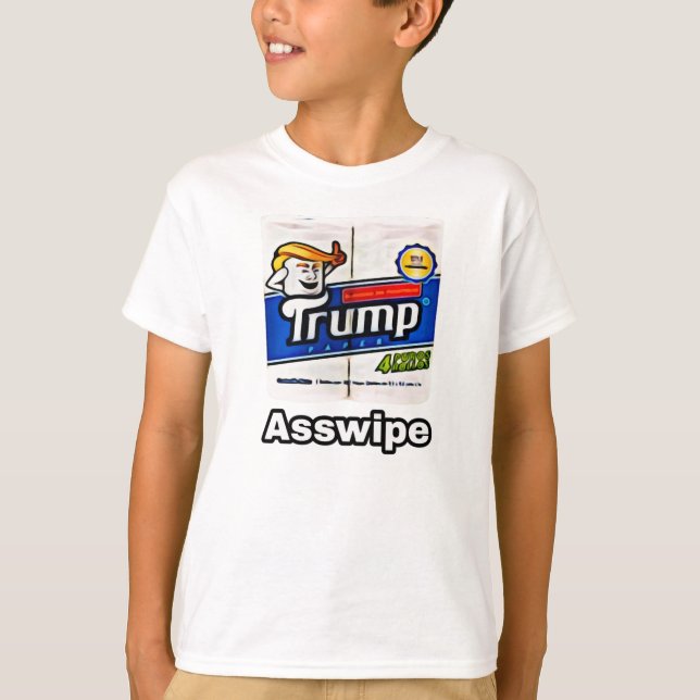 T-shirt Papier toilette Trump (Devant)