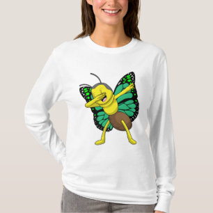 T-shirt Papillon à l'Hip hop Dance Dab
