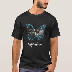 T-shirt Papillon Argentine Soleil de Mai Buenos Aires Arge