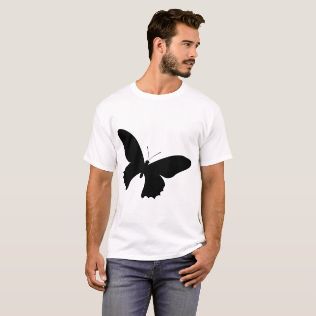 T-shirt papillon arrière (Devant entier)