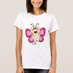 T-shirt Papillon avec costume