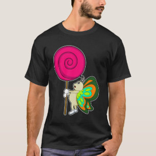 T-shirt Papillon avec Lollipop