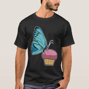 T-shirt Papillon avec muffin