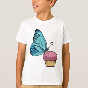 T-shirt Papillon avec muffin
