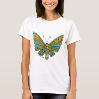 T-shirt Papillon bleu