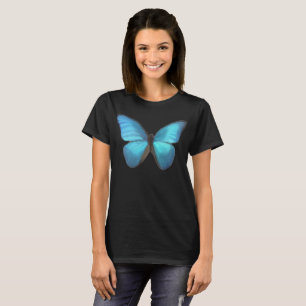 T-shirt Papillon bleu