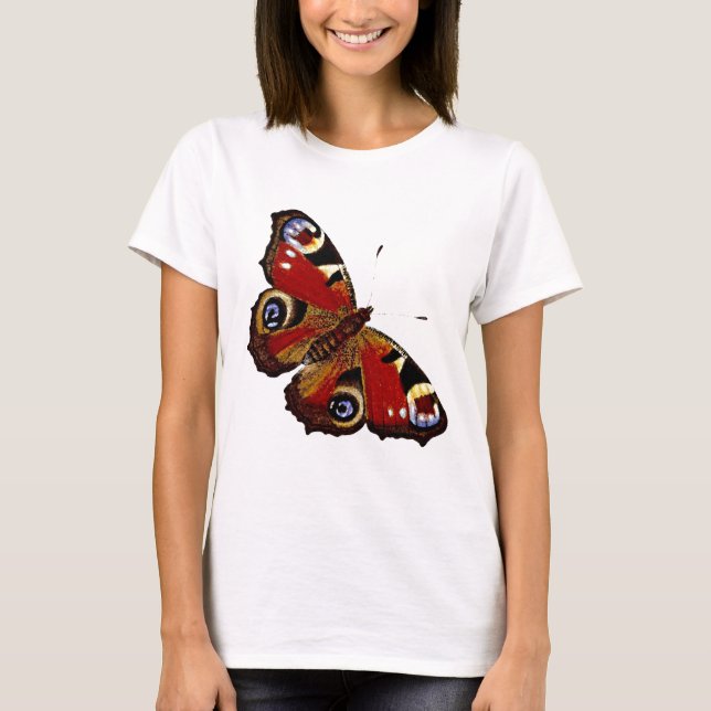 T-shirt Papillon coloré (Devant)