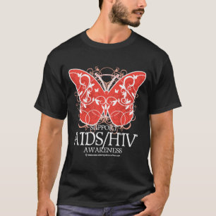 T-shirt Papillon d'AIDS/HIV