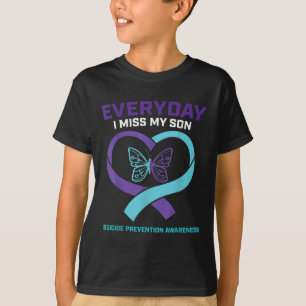 T-shirt Papillon dans l'amour Mémoire Son Prévention du su