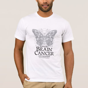 T-shirt Papillon de cancer du cerveau