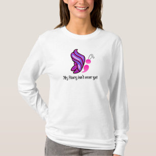 T-shirt Papillon de conscience de suicide/dépression de