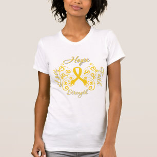 T-shirt Papillon de devise d'espoir de prévention de