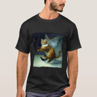 T-shirt Papillon de hockey sur chat