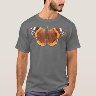 T-shirt Papillon de l'amiral rouge 5