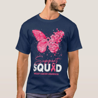 T-shirt Papillon de l'équipe de soutien à la sensibilisati