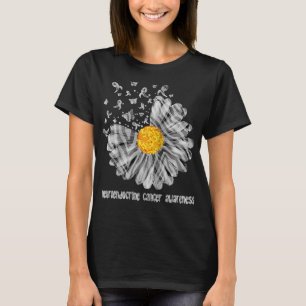 T-shirt Papillon de marguerite Zebra Ruban Neuroendocrine 