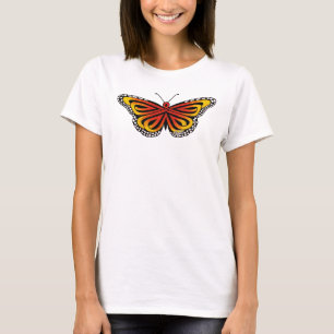 T-shirt Papillon de Monarque à nouilles celtiques