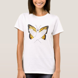 T-shirt Papillon de monarque dans l'ASL