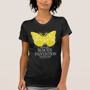 T-shirt Papillon de prévention de suicide