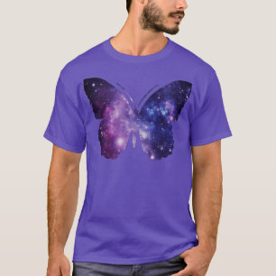 T-shirt Papillon d'espace pourpre