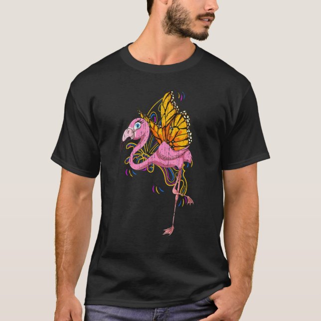 T-shirt Papillon d'insectes Zoo Oiseau animal Adulte migno (Devant)