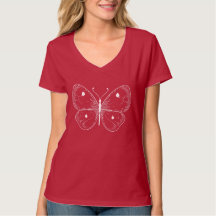 Papillon du croquis délicat