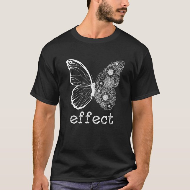 T-shirt Papillon Effets Beau Papillon (Devant)